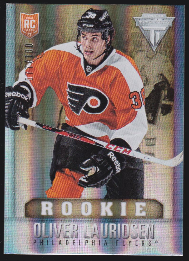 (image for) 2013-14 Panini Titanium Draft Position #172 Oliver Lauridsen 077/100 - RC Year