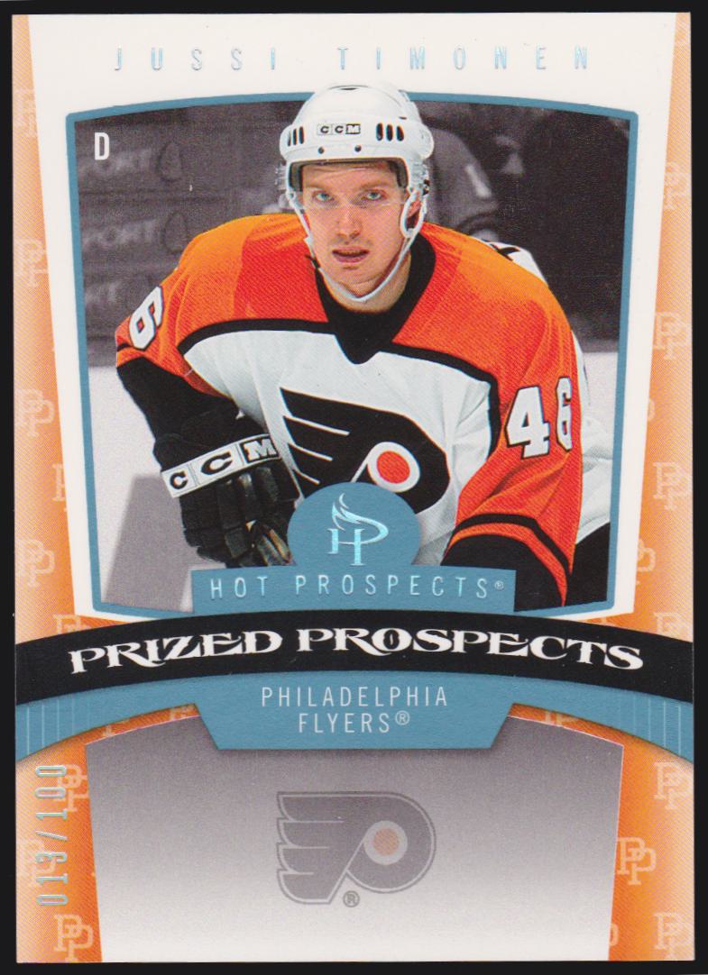 (image for) 2006-07 Hot Prospects Red Hot #171 Jussi Timonen 013/100 - RC Year