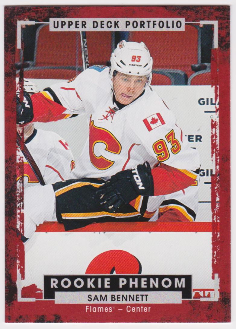 2015-16 Upper Deck Portfolio #234 Sam Bennett RC (image for) 2015-16 Upper Deck Portfolio #234 Sam Bennett RC