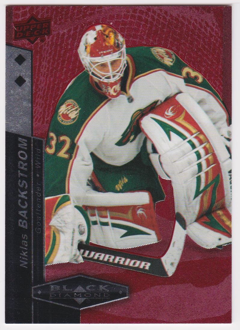 (image for) 2010-11 Black Diamond Ruby #100 Niklas Backstrom 063/100