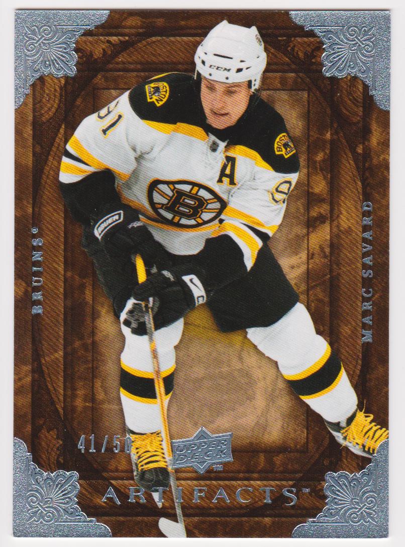 (image for) 2008-09 Artifacts Blue #94 Marc Savard 41/50