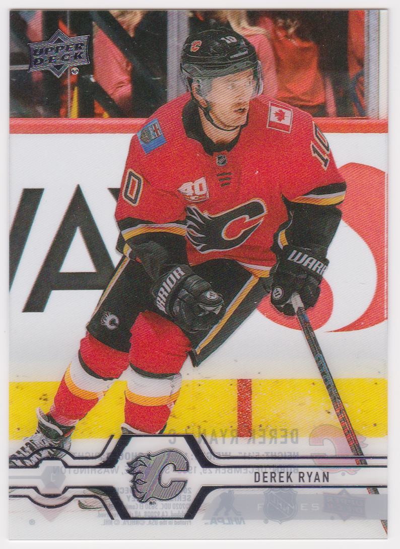 2019-20 Upper Deck Clear Cut Parallel #435 Derek Ryan (image for) 2019-20 Upper Deck Clear Cut Parallel #435 Derek Ryan