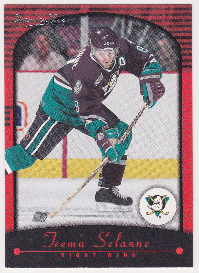 2000-01 Topps Premier Plus #35 Teemu Selanne (image for) 2000-01 Topps Premier Plus #35 Teemu Selanne