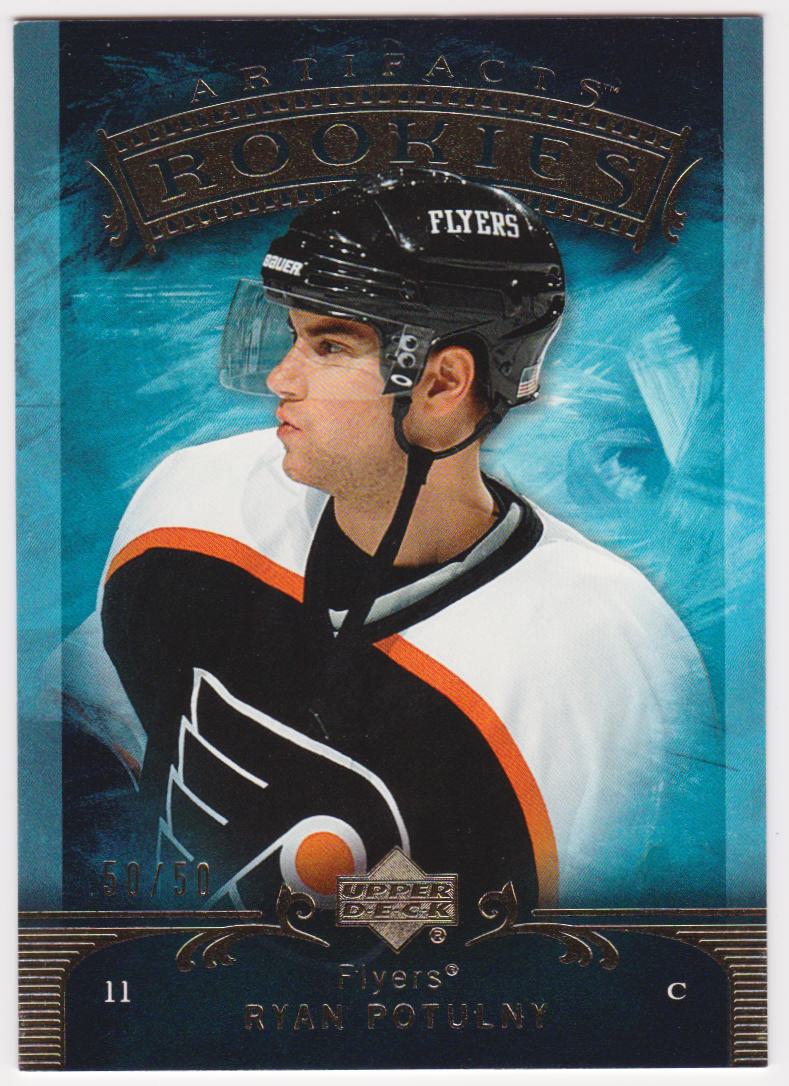 (image for) 2006-07 Artifacts Gold #208 Ryan Potulny 50/50 - RC Year