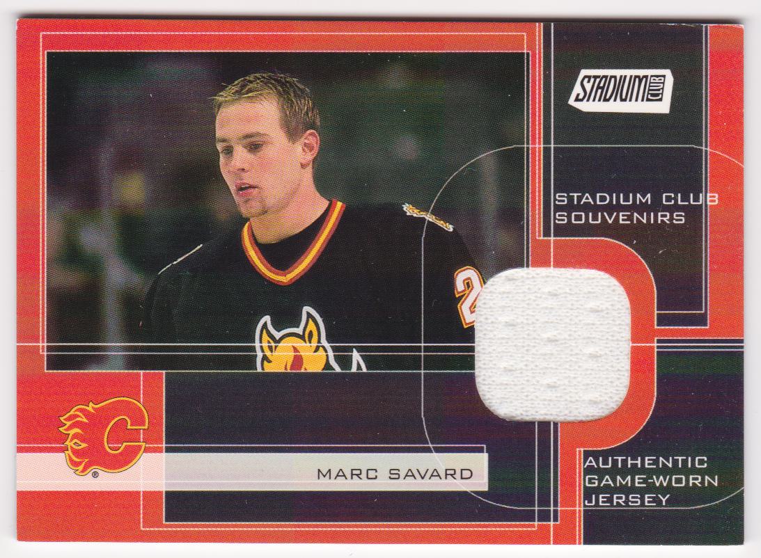 (image for) 2001-02 Stadium Club Souvenirs #MAS Marc Savard