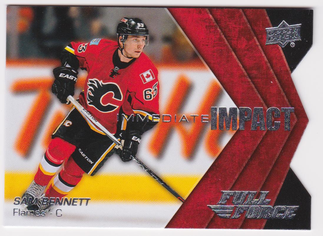 (image for) 2015-16 Upper Deck Full Force Immediate Impacts #IISB Sam Bennett