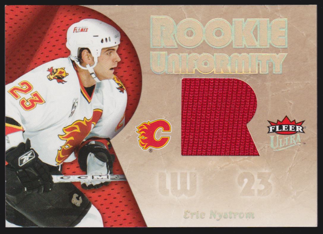 (image for) 2005-06 Ultra Rookie Uniformity Jerseys #RUEN Eric Nystrom - RC Year Jerseys