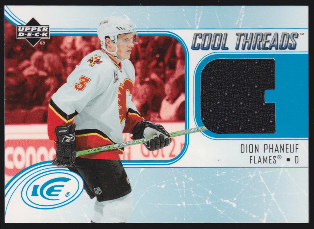 (image for) 2005-06 Upper Deck Ice Cool Threads #CTDP Dion Phaneuf RC