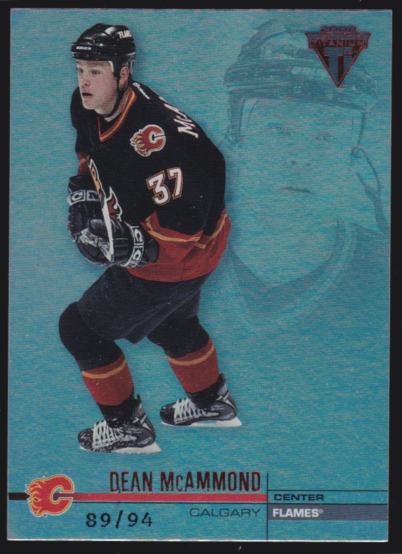 2001-02 Titanium Hobby Red #19 Dean McAmmond 89/94 (image for) 2001-02 Titanium Hobby Red #19 Dean McAmmond 89/94