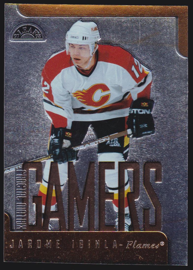 (image for) 1997-98 Leaf Fractal Matrix #180 Jarome Iginla