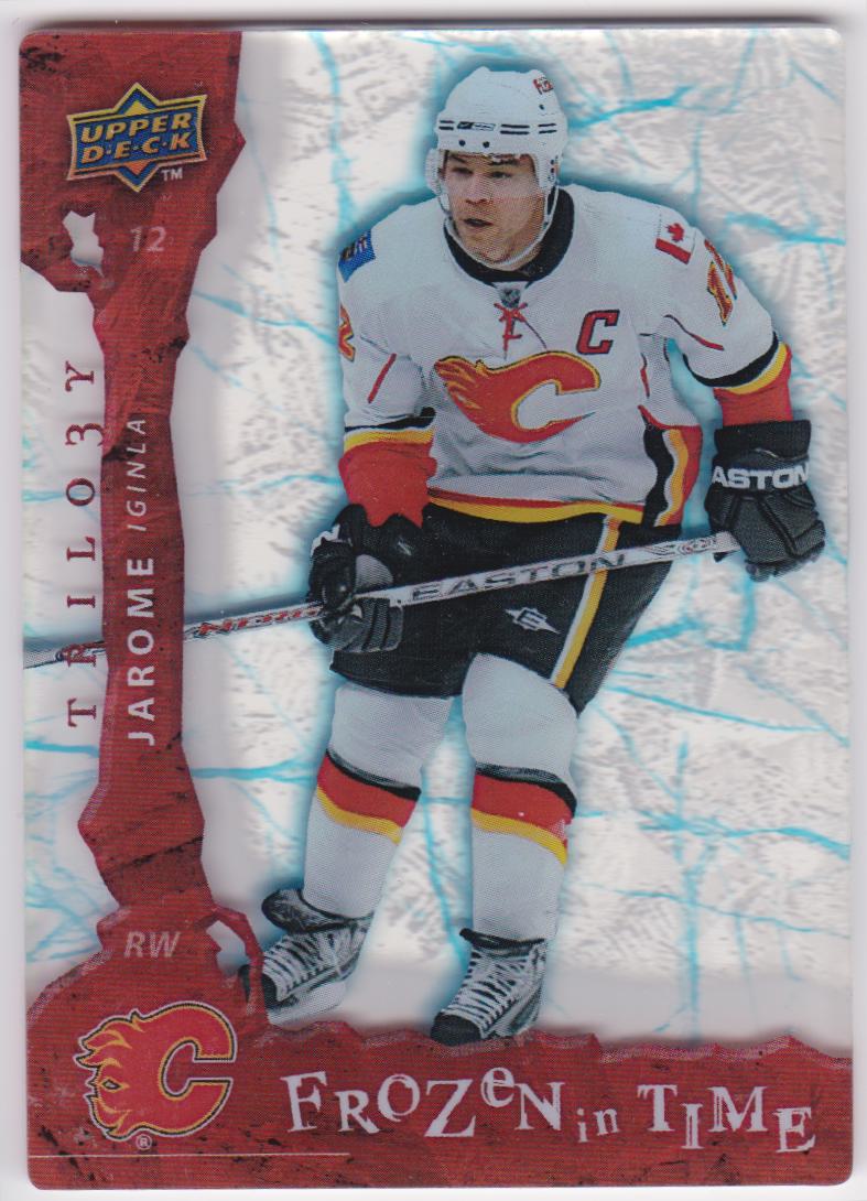 (image for) 2008-09 Upper Deck Trilogy Frozen in Time #112 Jarome Iginla