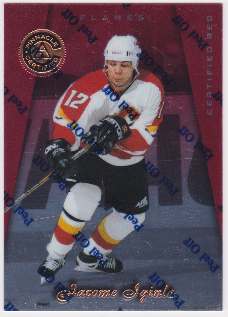 (image for) 1997-98 Pinnacle Certified Red #55 Jarome Iginla