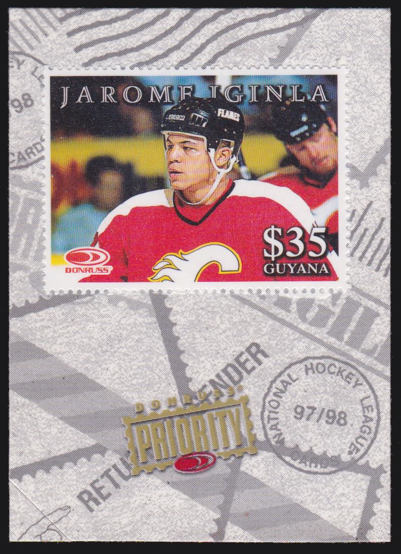 (image for) 1997-98 Donruss Priority Stamps #20 Jarome Iginla