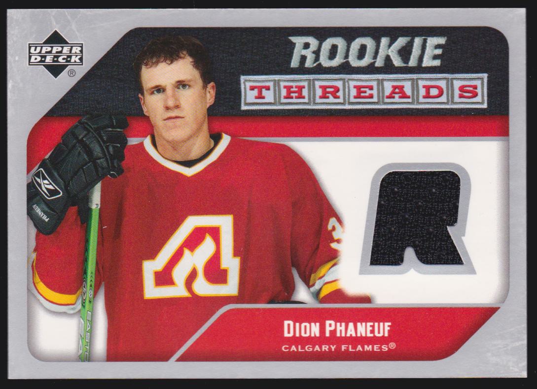(image for) 2005-06 Upper Deck Rookie Threads #RTDP Dion Phaneuf - Jerseys