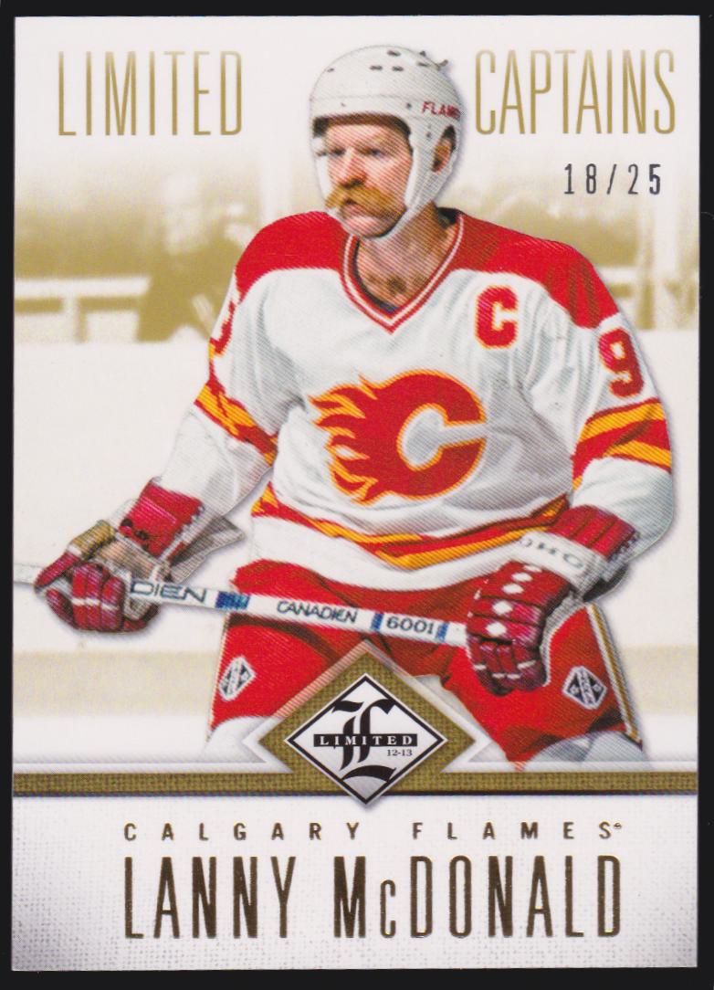 (image for) 2012-13 Limited Gold #191 Lanny McDonald Captains 18/25