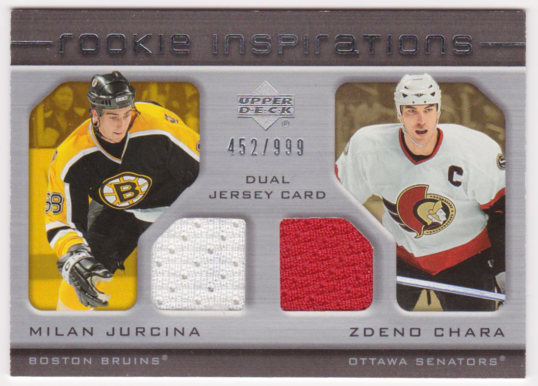 (image for) 2005-06 Upper Deck Rookie Update #198 Milan Jurcina - RC/Zdeno Chara - 452/999
