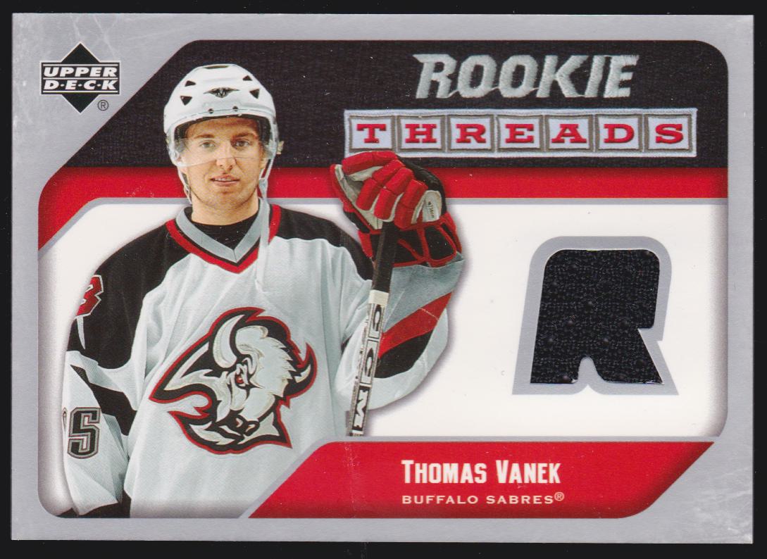 (image for) 2005-06 Upper Deck Rookie Threads #RTTV Thomas Vanek - Jerseys