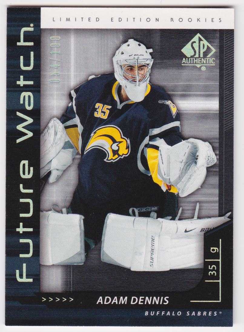 2006-07 SP Authentic Limited #248 Adam Dennis 054/100 (image for) 2006-07 SP Authentic Limited #248 Adam Dennis 054/100