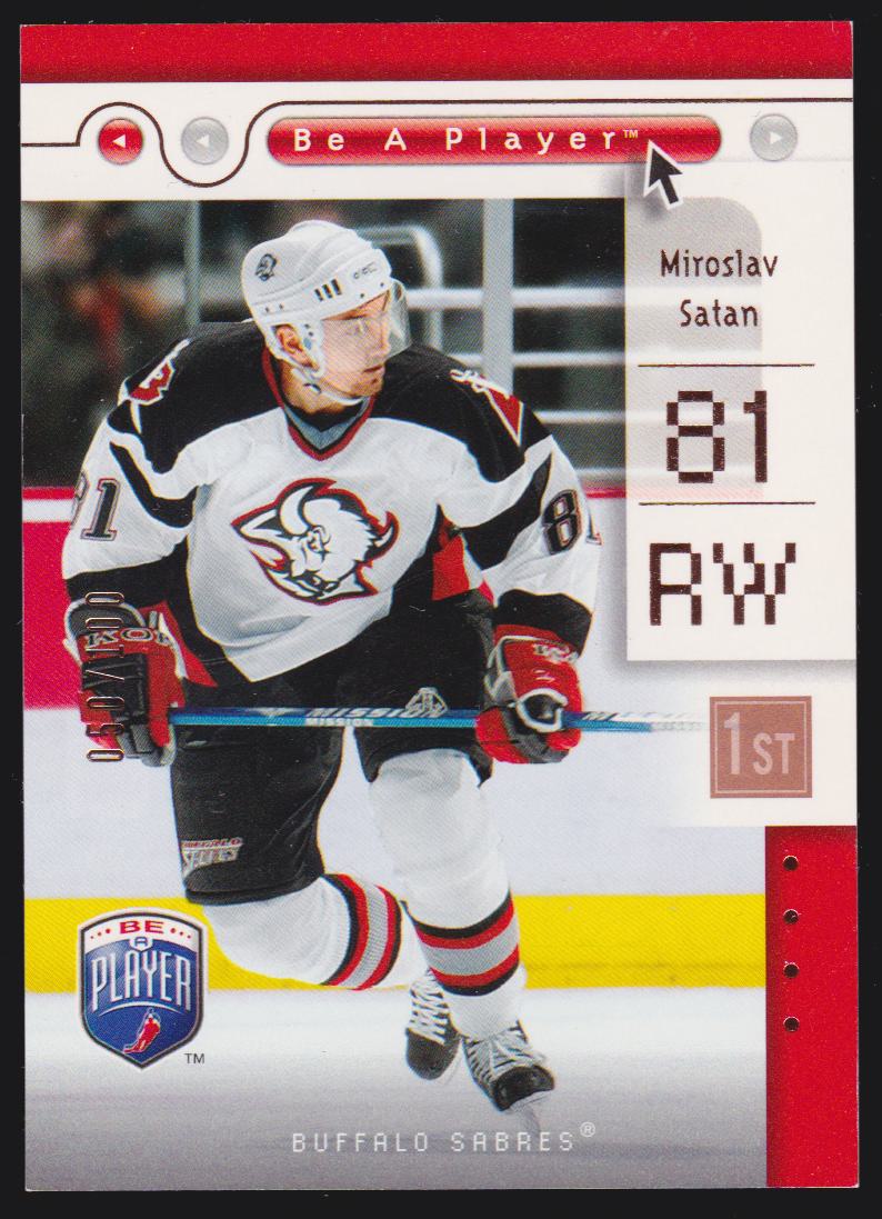 (image for) 2005-06 Be A Player First Period #9 Miroslav Satan 050/100