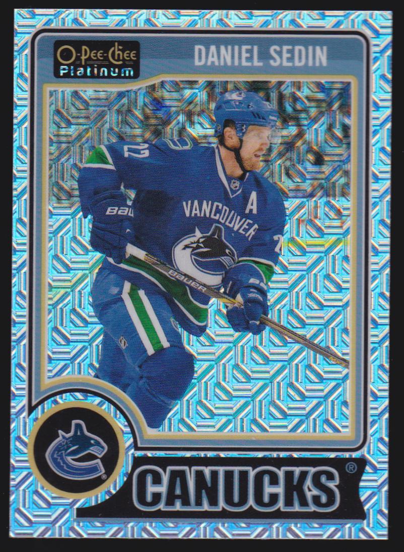 2014-15 O-Pee-Chee Platinum Traxx #55 Daniel Sedin (image for) 2014-15 O-Pee-Chee Platinum Traxx #55 Daniel Sedin