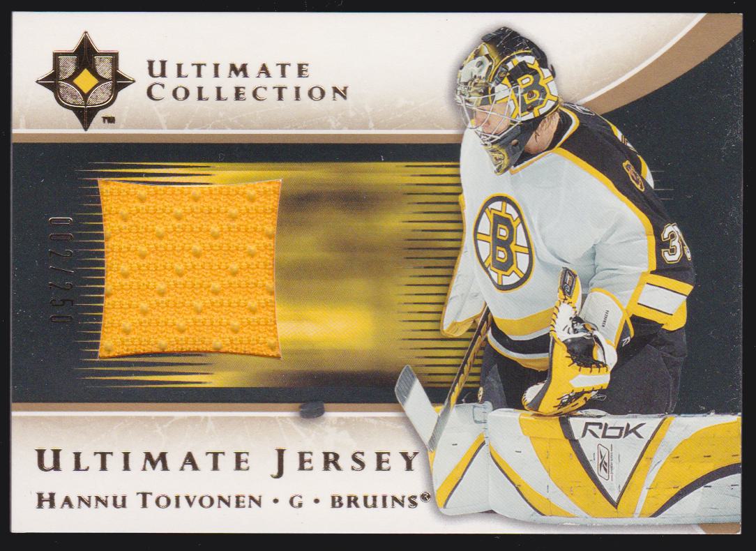 (image for) 2005-06 Ultimate Collection Jerseys #JHT Hannu Toivonen - RC Year - 002/250