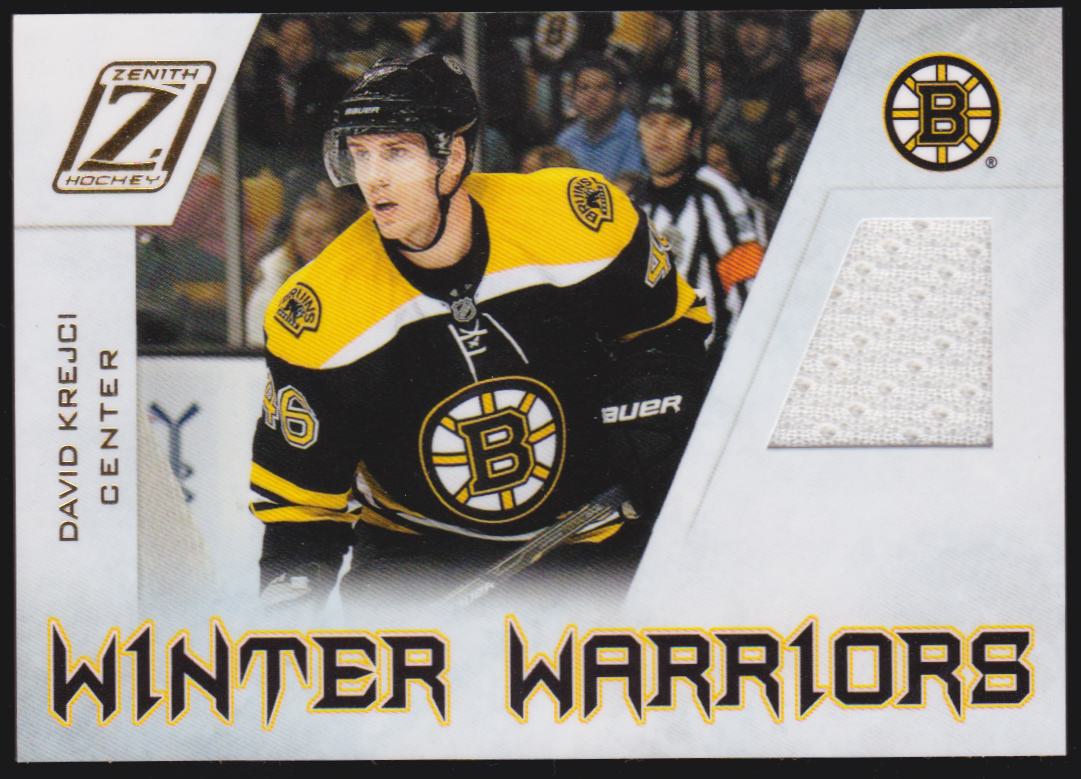 (image for) 2010-11 Zenith Winter Warriors Materials #DK David Krejci
