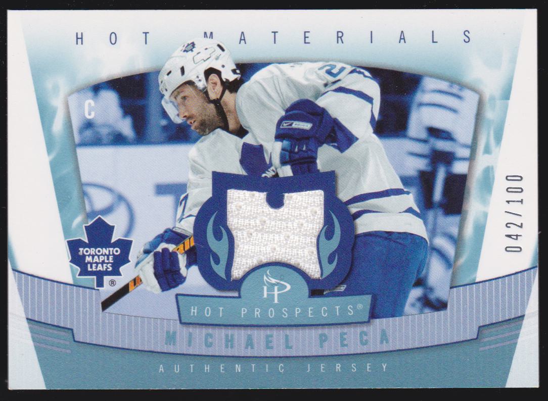 (image for) 2006-07 Hot Prospects Hot Materials Red Hot #HMPE Michael Peca