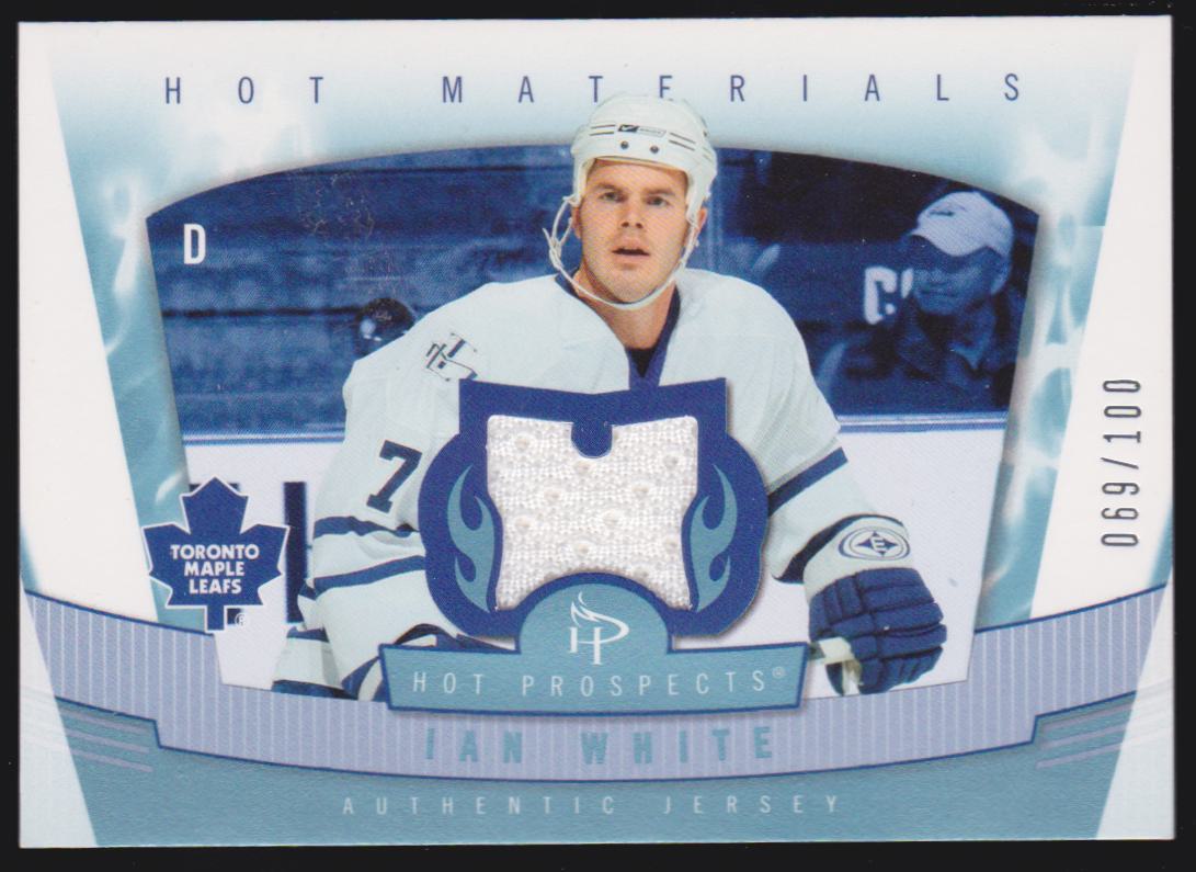(image for) 2006-07 Hot Prospects Hot Materials Red Hot #HMIW Ian White