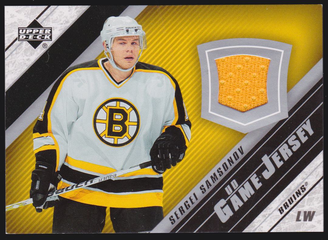 (image for) 2005-06 Upper Deck Jerseys Series II #J2SV Sergei Samsonov
