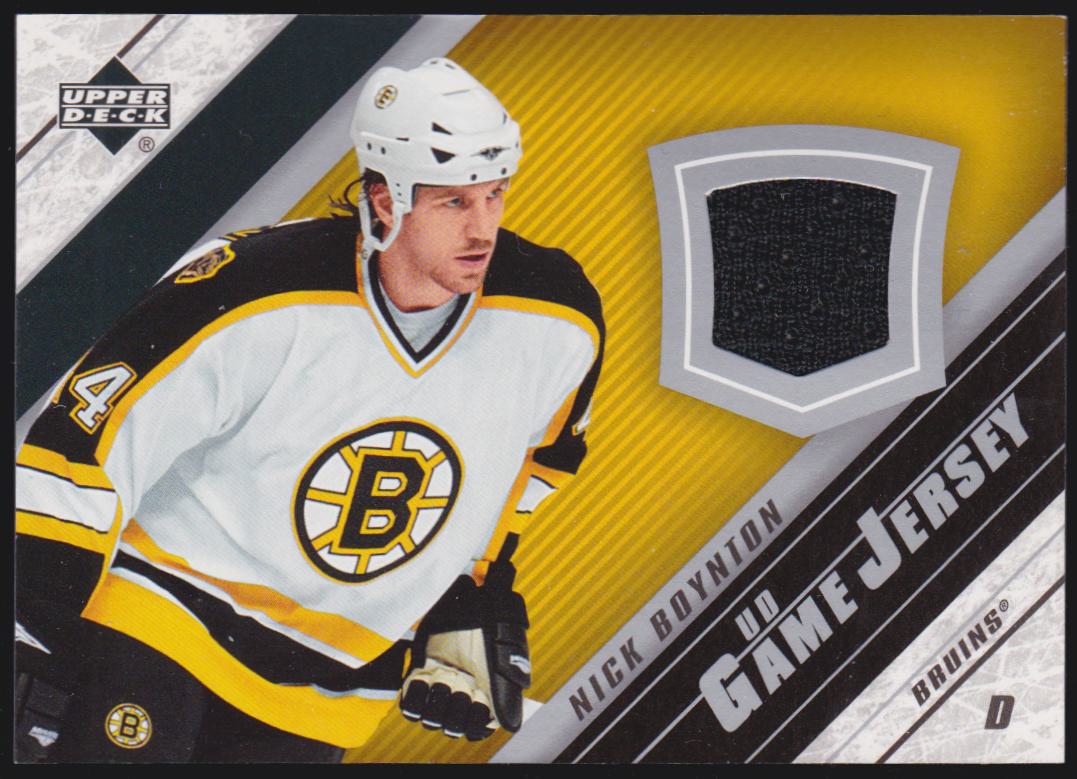 (image for) 2005-06 Upper Deck Jerseys Series II #J2NB Nick Boynton