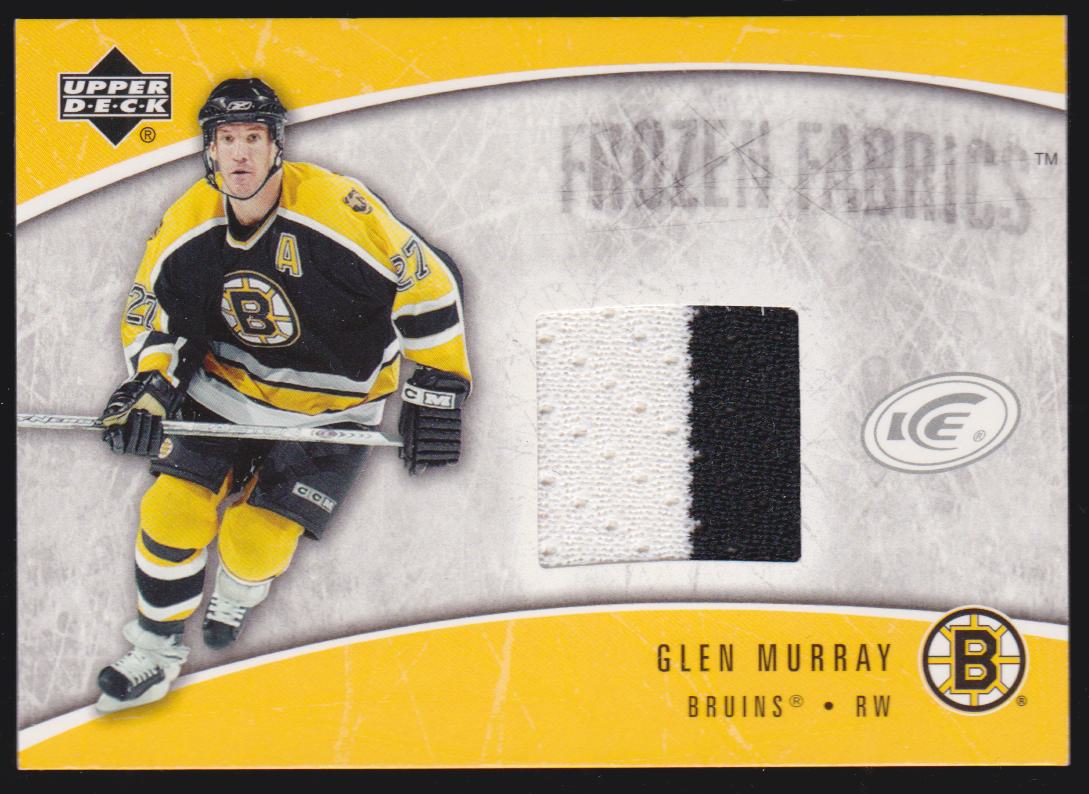 (image for) 2005-06 Upper Deck Ice Frozen Fabrics #FFGM Glen Murray