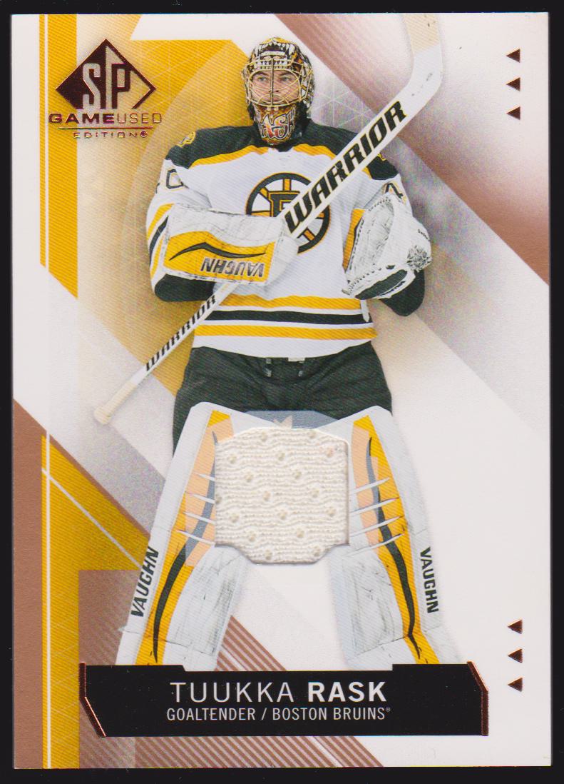 2015-16 SP Game Used Copper Jerseys #37 Tuukka Rask (image for) 2015-16 SP Game Used Copper Jerseys #37 Tuukka Rask