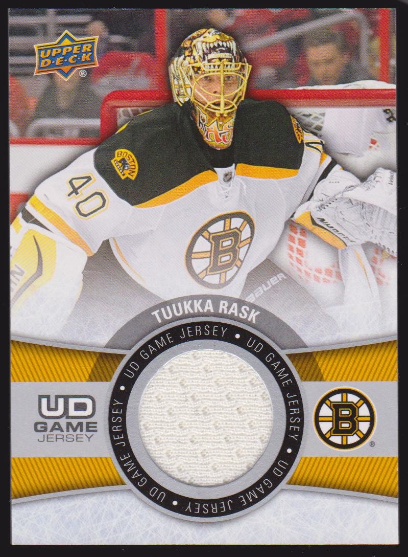 (image for) 2015-16 Upper Deck Game Jerseys #GJTR Tuukka Rask