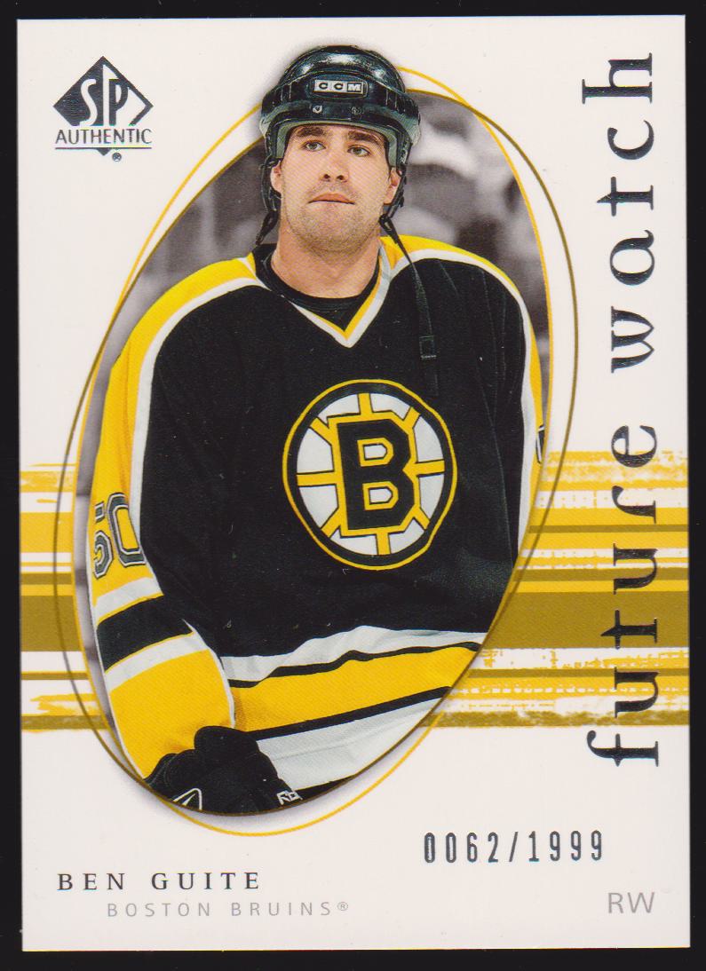 2005-06 SP Authentic #251 Ben Guite RC 0062/1999 (image for) 2005-06 SP Authentic #251 Ben Guite RC 0062/1999