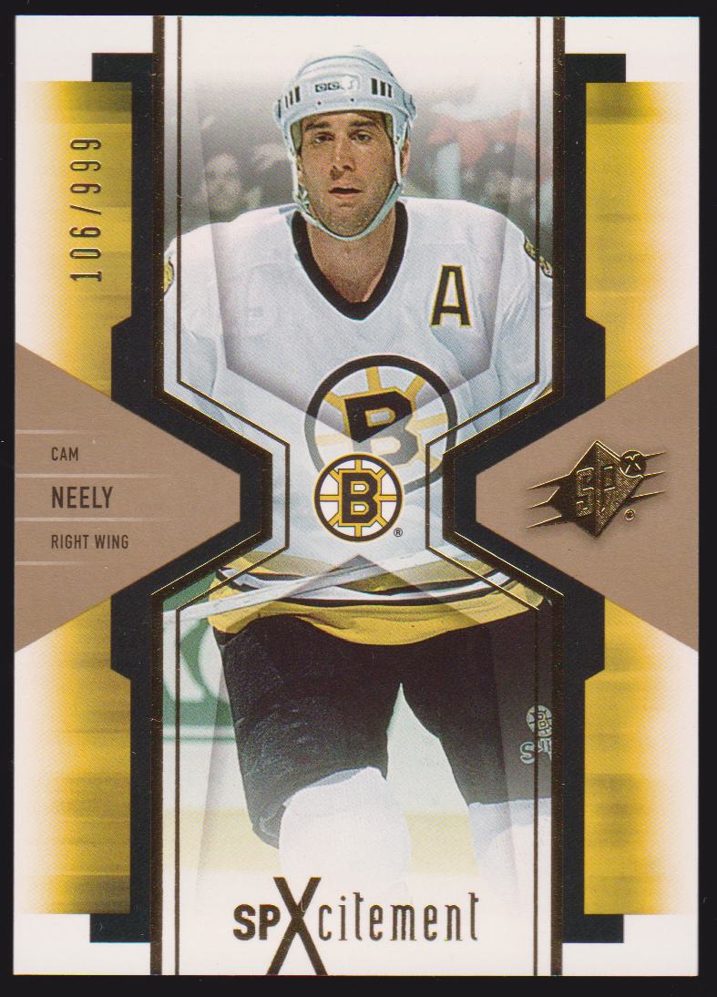 (image for) 2006-07 SPx SPxcitement #X7 Cam Neely 106/999