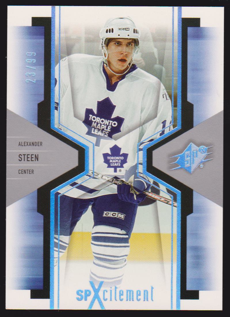(image for) 2006-07 SPx SPxcitement Spectrum #X95 Alexander Steen 23/99