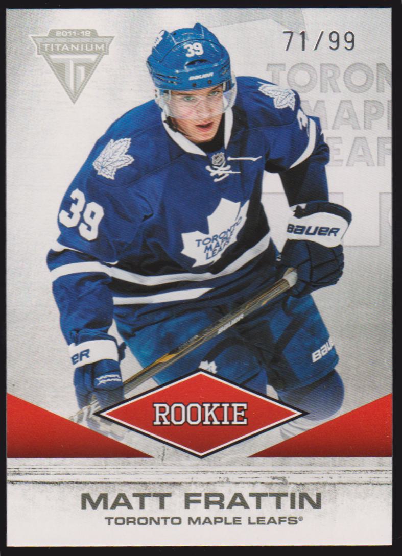 (image for) 2011-12 Panini Titanium Spectrum #156 Matt Frattin 71/99