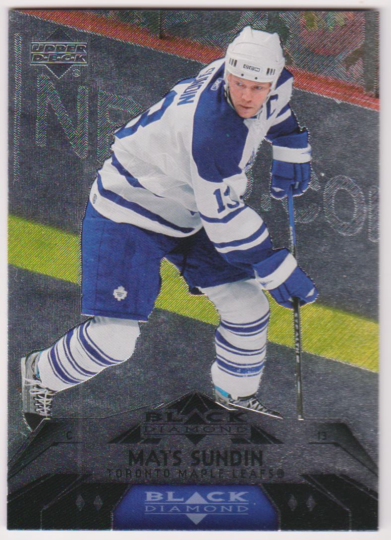 (image for) 2007-08 Black Diamond #187 Mats Sundin