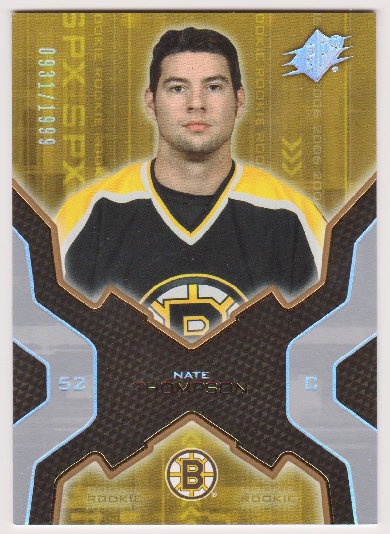 (image for) 2006-07 SPx #205 Nate Thompson RC 0931/1999