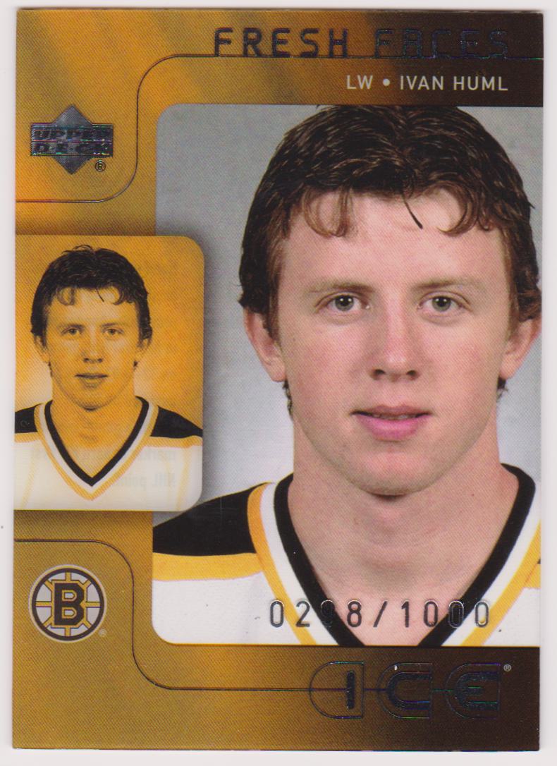 (image for) 2001-02 Upper Deck Ice #128 Ivan Huml RC - 0298/1000