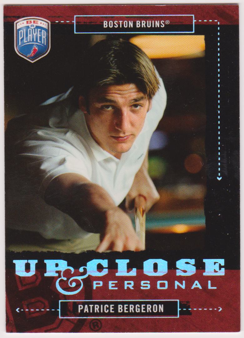 (image for) 2006-07 Be A Player Up Close and Personal #UC42 Patrice Bergeron 270/999