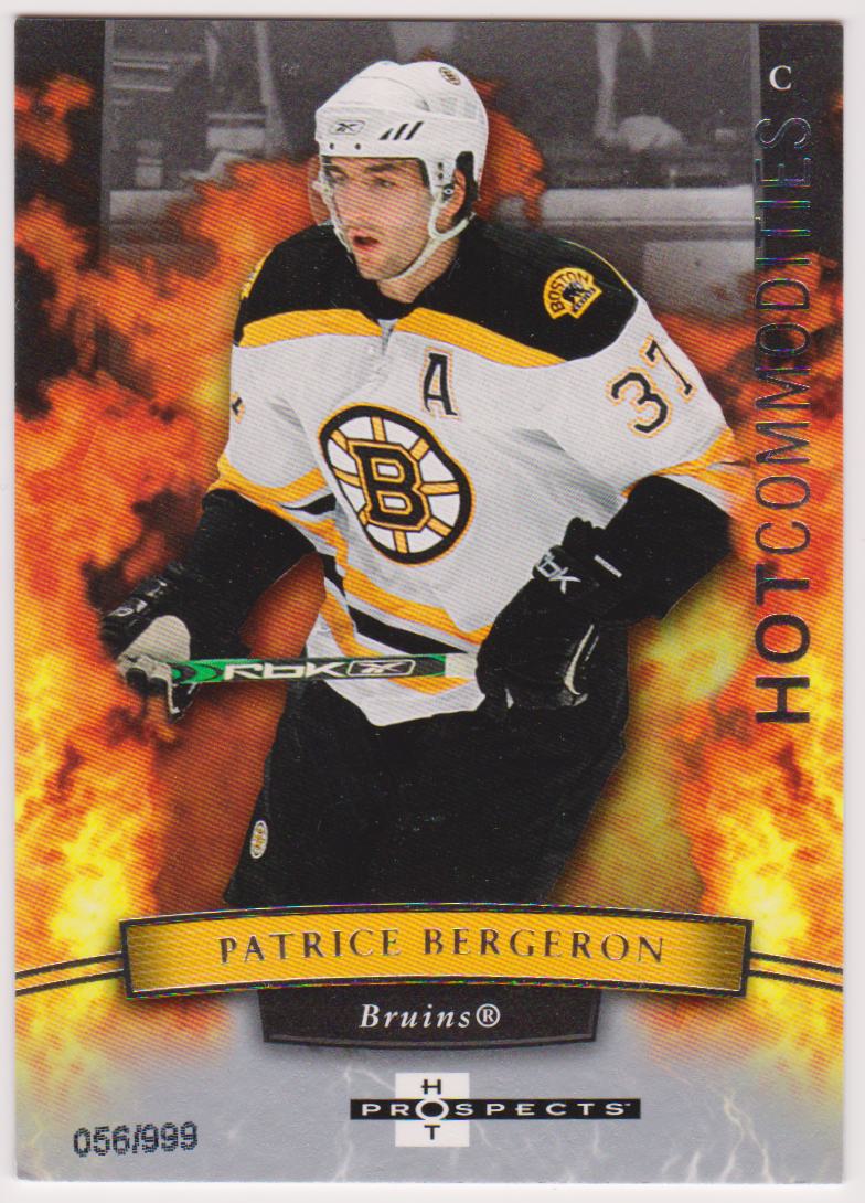 (image for) 2007-08 Hot Prospects #141 Patrice Bergeron 056/999