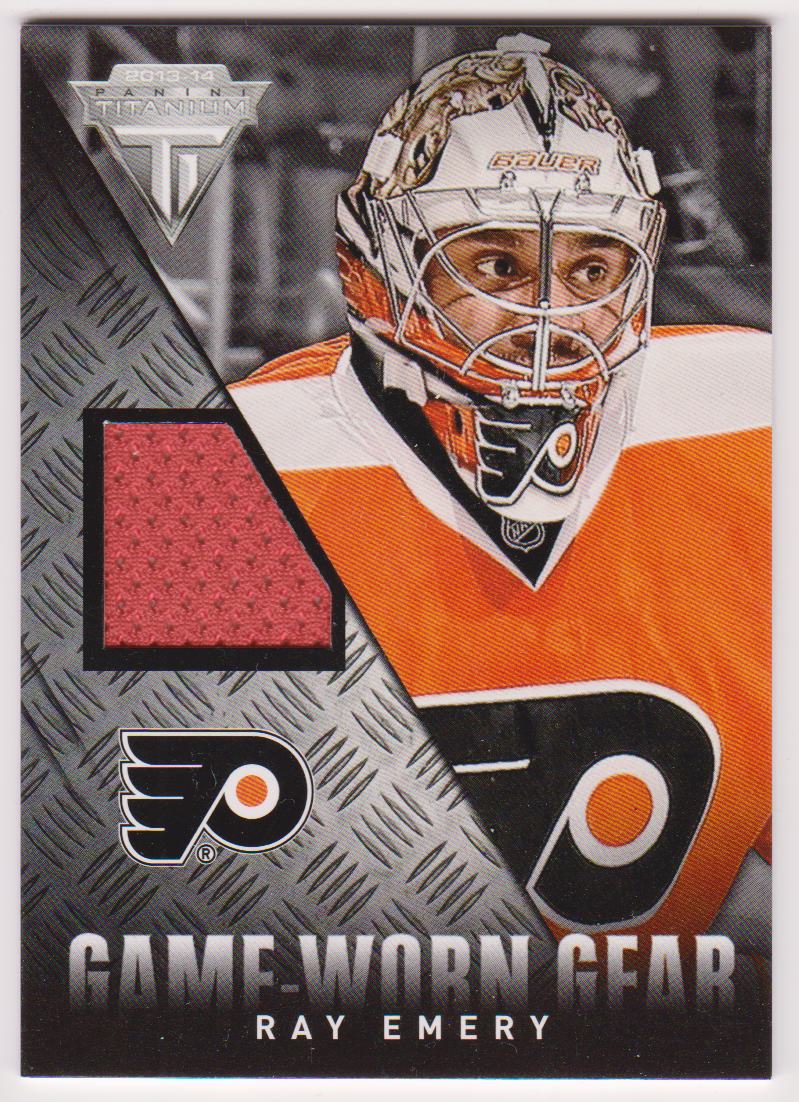 (image for) 2013-14 Panini Titanium Game Worn Gear #GGRE Ray Emery - Jerseys