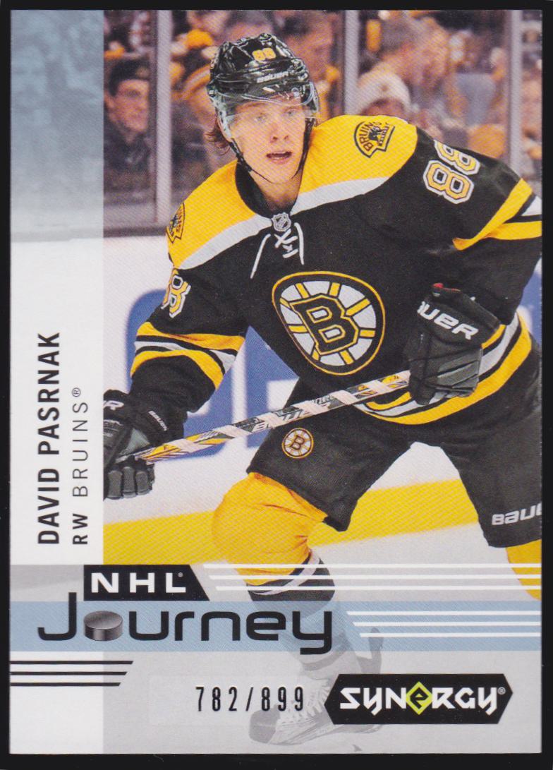 (image for) 2019-20 Synergy NHL Journey Rookie Season #NP8 David Pastrnak