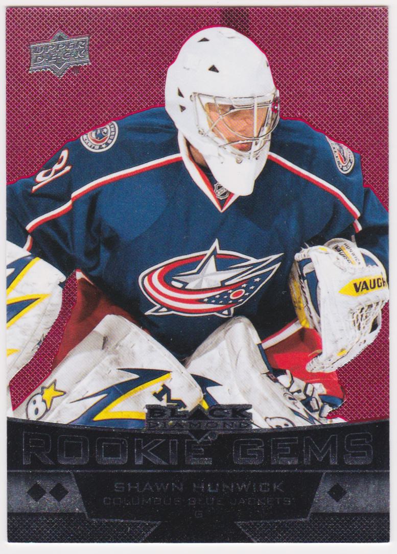 (image for) 2012-13 Black Diamond Ruby #187 Shawn Hunwick 062/100