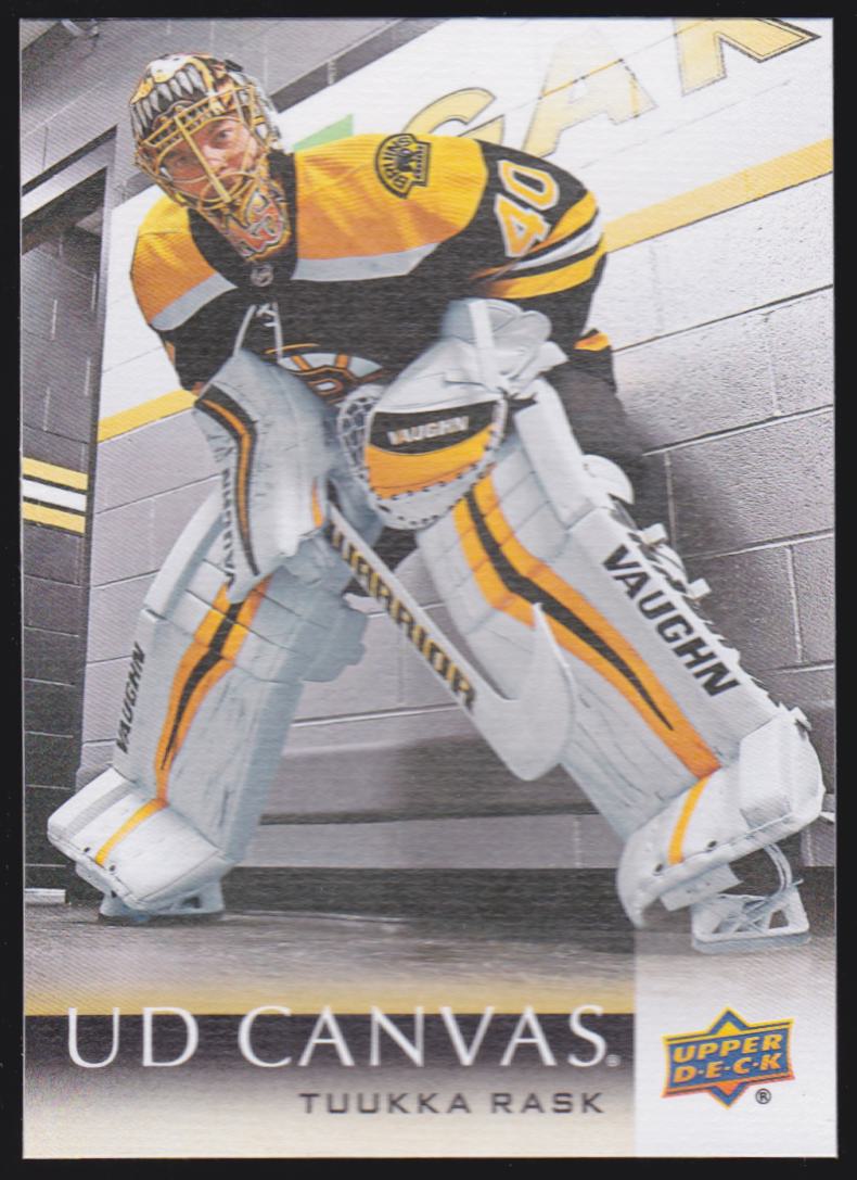 (image for) 2018-19 Upper Deck Canvas #C8 Tuukka Rask