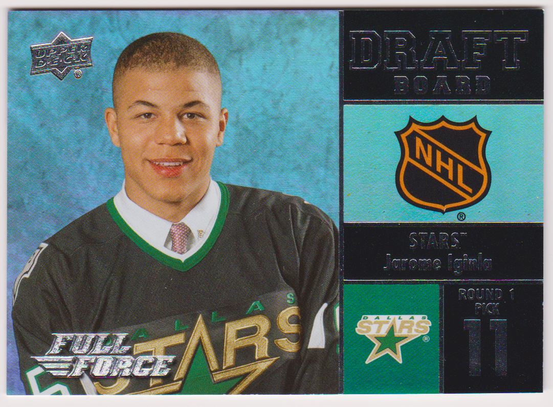 (image for) 2015-16 Upper Deck Full Force Draft Board #DBJI Jarome Iginla