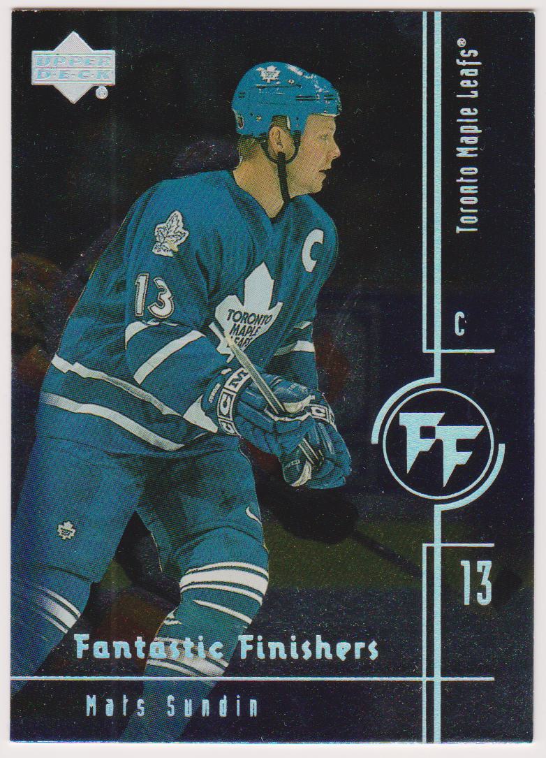 (image for) 2000-01 Upper Deck Fantastic Finishers #FF11 Mats Sundin