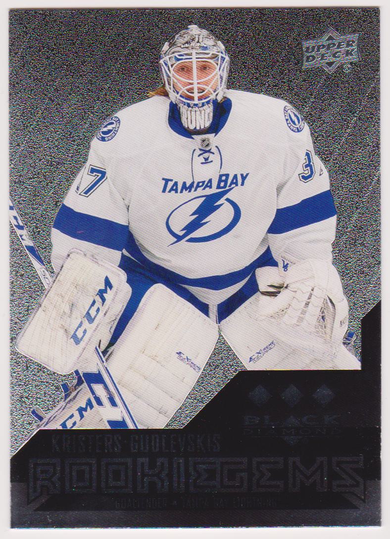 (image for) 2014-15 Black Diamond #181 Kristers Gudlevskis RC