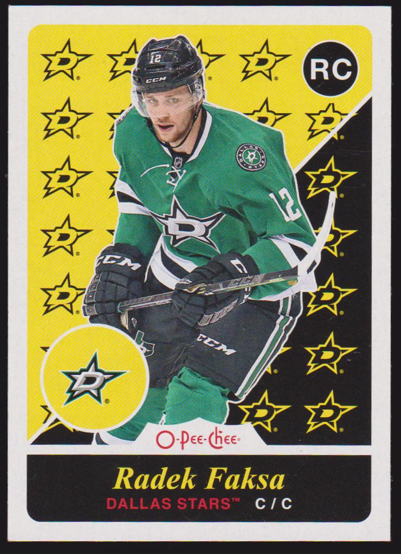 2015-16 O-Pee-Chee Update Retro #U44 Radek Faksa RC (image for) 2015-16 O-Pee-Chee Update Retro #U44 Radek Faksa RC